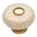 Hickory Hardware H-P222-VC Traditional/Tranquility Vintage Brown Crackle Round Knob - Knob Depot