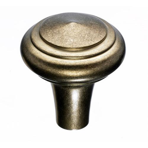 Top Knobs T-M1486 Aspen Light Bronze Round Knob - Knob Depot