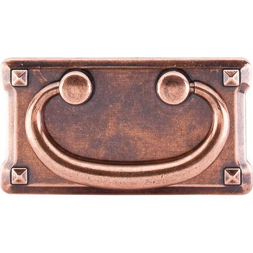 Top Knobs T-M236 Chateau II Old English Copper Drop Pull - Knob Depot