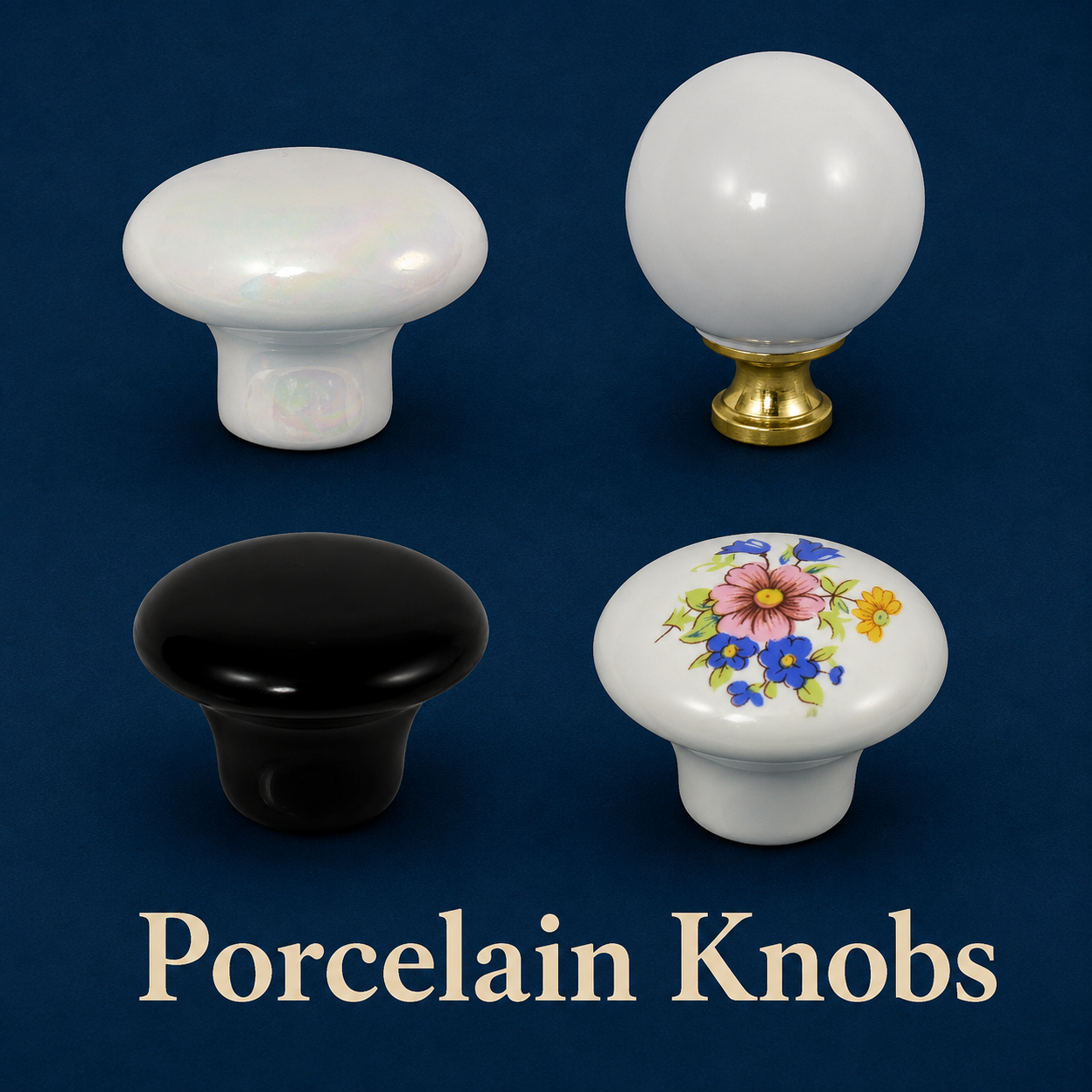 Laurey - Porcelain Knobs