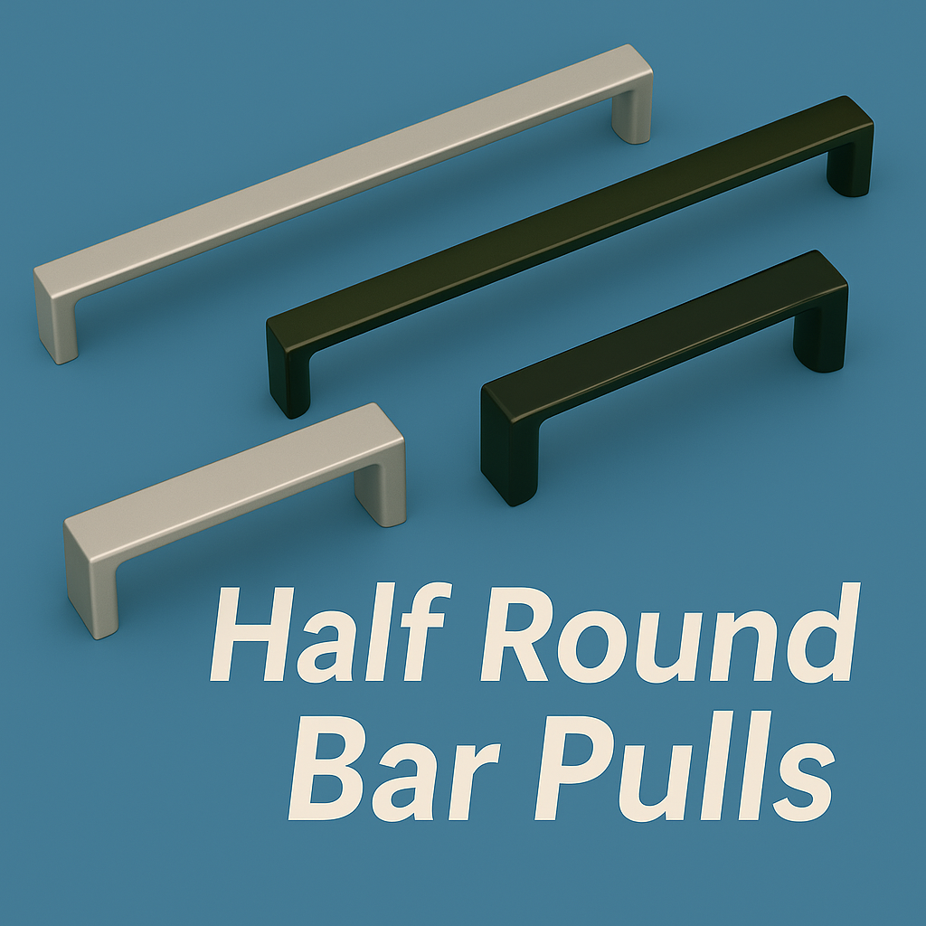 Half Round Bar Pulls