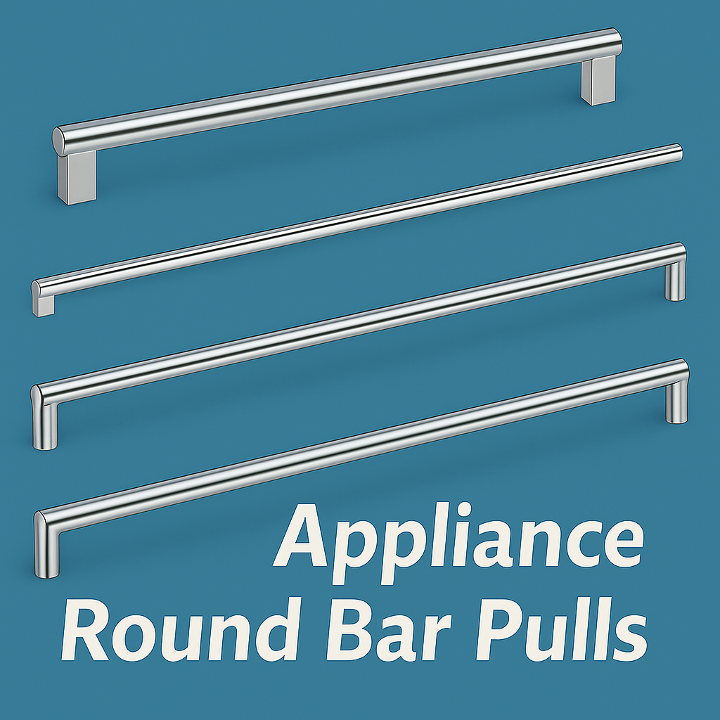 Round Bar Pulls - Appliance