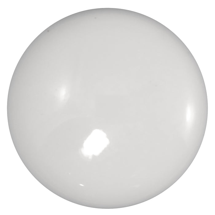 Laurey 1642 1 3/8" Porcelain Knob - White