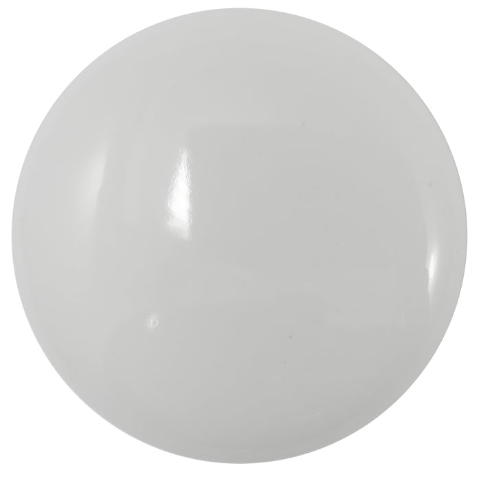 Laurey 1742 1 1/2" Porcelain Knob  - White