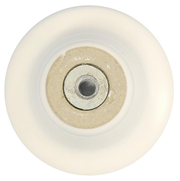 Laurey 1842 1 1/2" Porcelain Knob - White with Ring