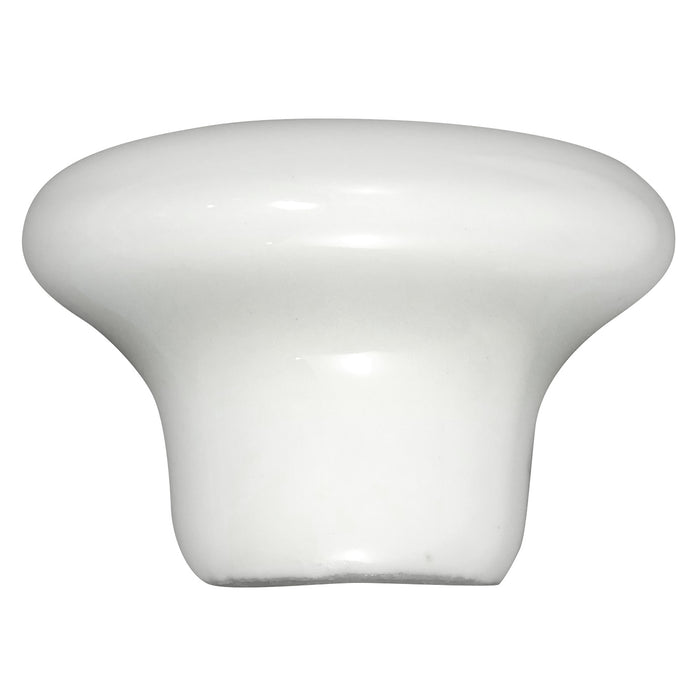 Laurey 2942 1 1/4" Porcelain Knob - White