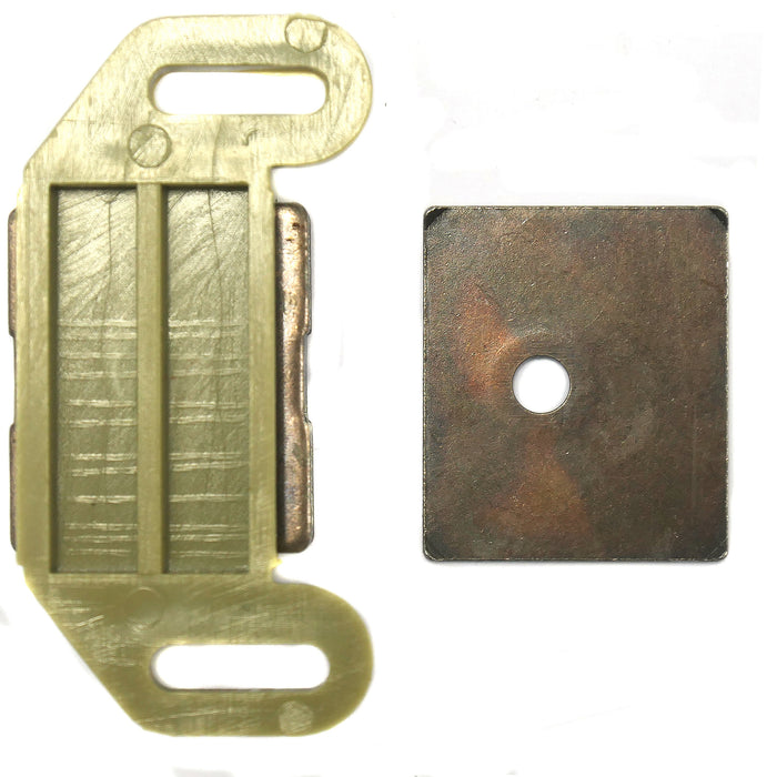 Laurey 4401 Tan Plastic Magnetic Catch