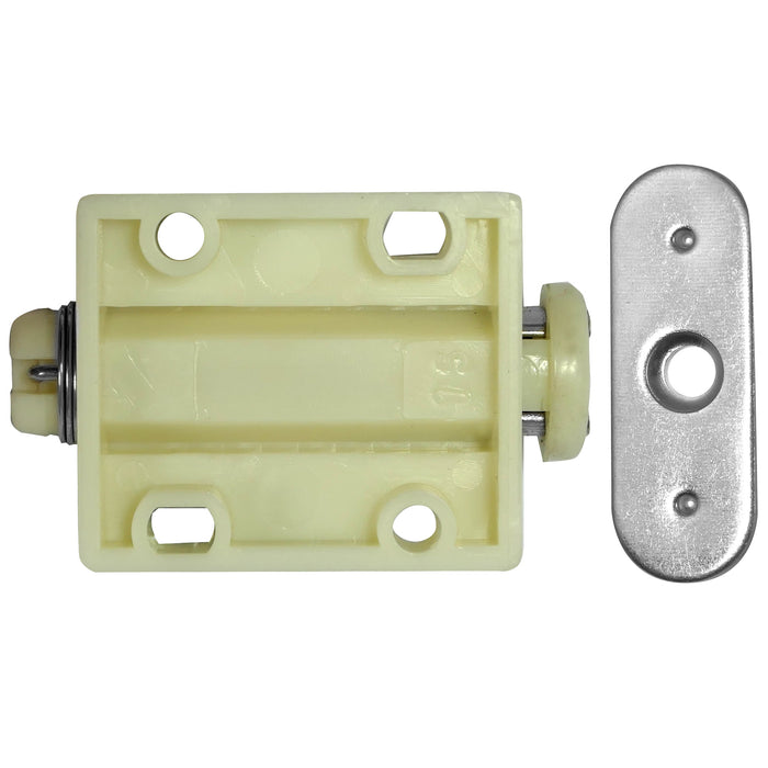 Laurey 4642 Single Touch Latch - White