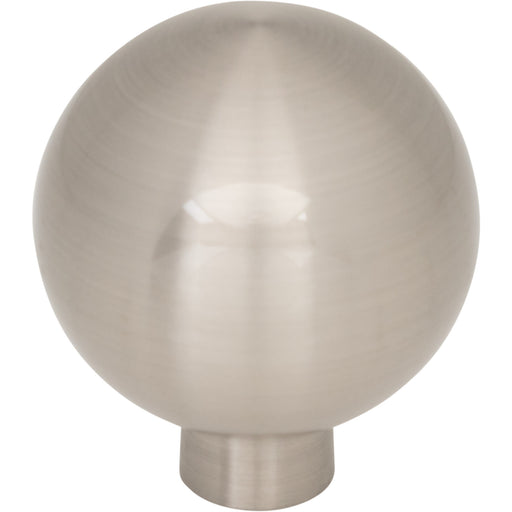 Top Knobs TK3341BSN Brockwell 1 1/4" Diameter Round Knob Brushed Satin Nickel - KnobDepot