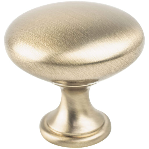 Berenson 0912-10CZ-P Traditional Advantage One Champagne Round Knob - KnobDepot
