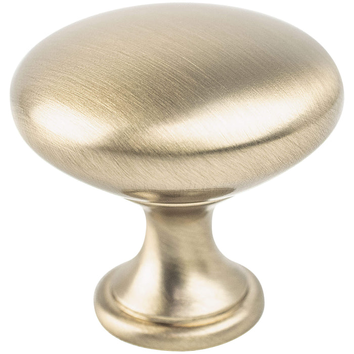 Berenson 0912-10CZ-P Traditional Advantage One Champagne Round Knob - KnobDepot
