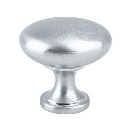 Berenson 0916-10SC-P Advantage Knobs Satin Chrome Round Knob - KnobDepot