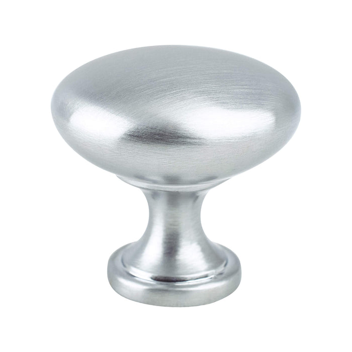 Berenson 0916-10SC-P Advantage Knobs Satin Chrome Round Knob - KnobDepot