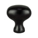 Berenson 0930-1055-P Transitional Advantage Three Matte Black Oval Knob - KnobDepot
