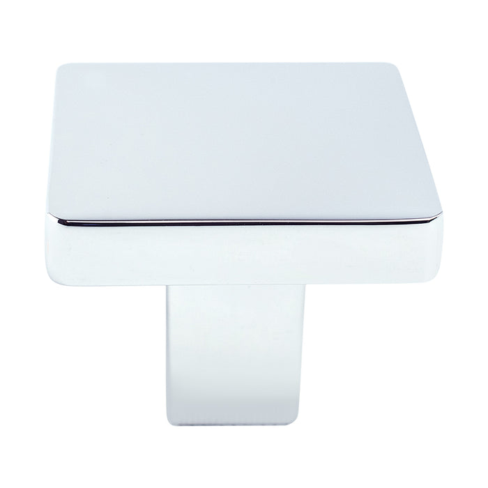 Berenson 0950-1026-P Contemporary Advantage One Polished Chrome Square Knob - KnobDepot
