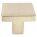 Berenson 0952-10CZ-P Contemporary Advantage One Champagne Square Knob - KnobDepot