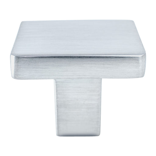 Berenson 0959-10SC-P Advantage Knobs Satin Chrome Square Knob - KnobDepot