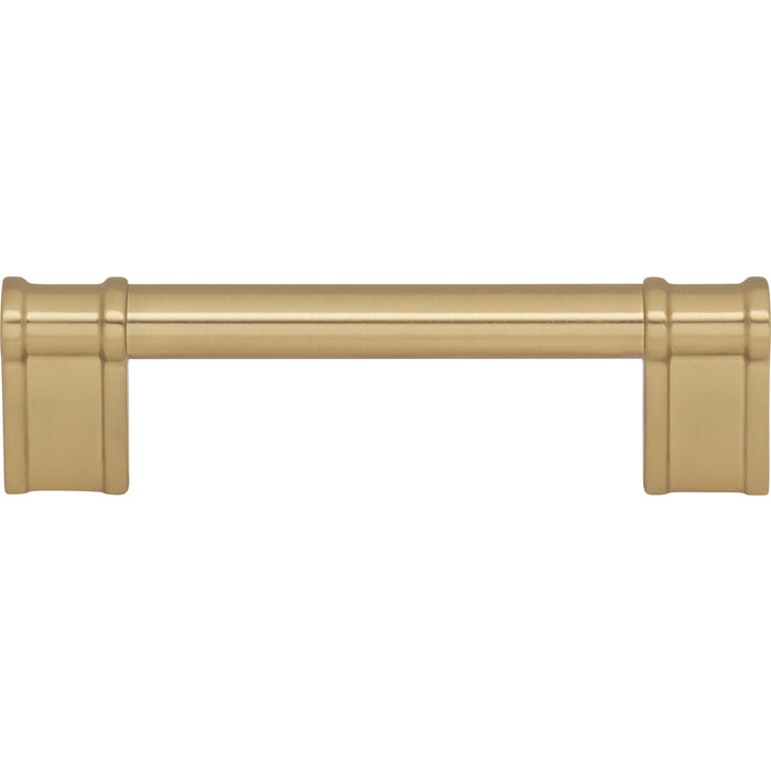 Top Knobs TK3382HB Newburn 3 3/4" Center to Center Bar Pull Honey Bronze - KnobDepot