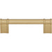 Top Knobs TK3382HB Newburn 3 3/4" Center to Center Bar Pull Honey Bronze - KnobDepot