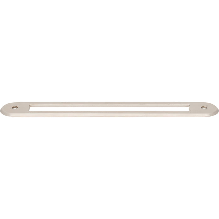 Top Knobs TK3354BSN Brockwell 6 5/16" Center to Center Pull Backplate Brushed Satin Nickel - KnobDepot