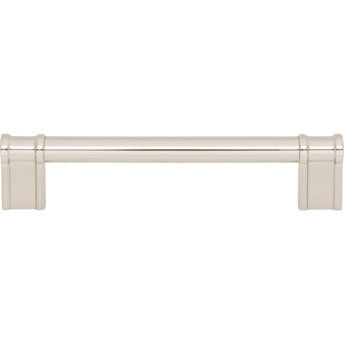 Top Knobs TK3383PN Newburn 5 1/16" Center to Center Bar Pull Polished Nickel - KnobDepot