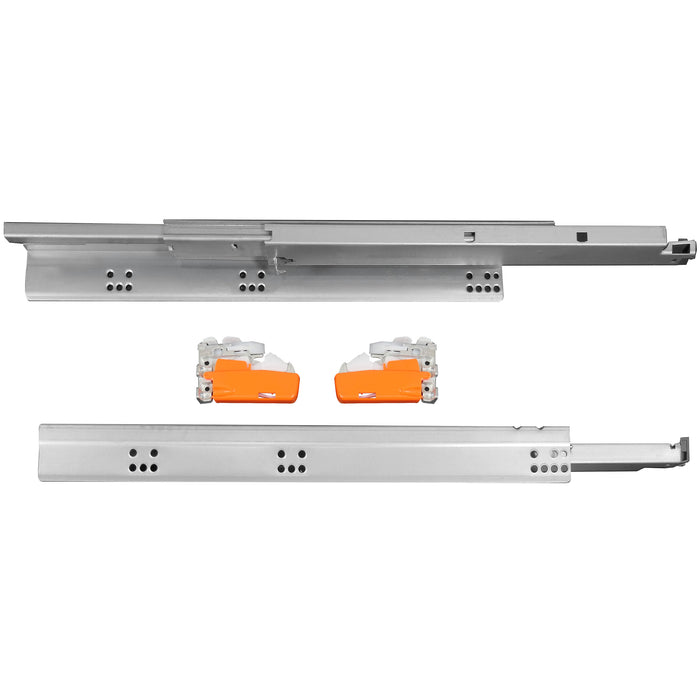 Paradise Bathworks 10821 21"" Undermount Drawer Slide 75 Lb- Soft Closing Full Tandem- Pair