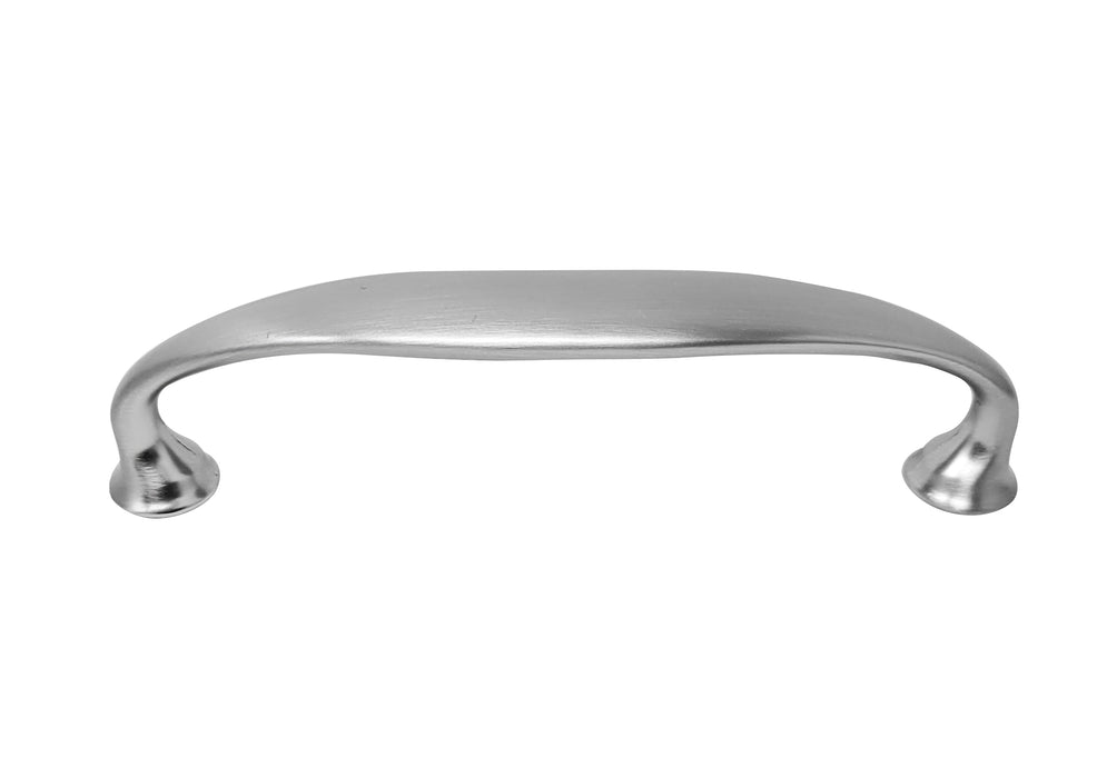 Laurey 12259 96mm Rounded Foot Pull - Wellington - Satin Nickel