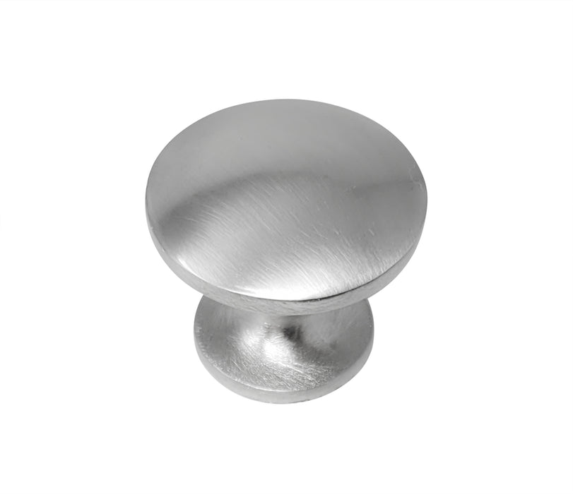 Laurey 12359 1" Mushroom Knob - Wellington - Satin Nickel