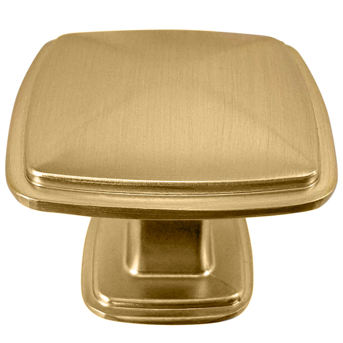 Laurey 12604 Knob - Katonah - Matte Brushed Brass