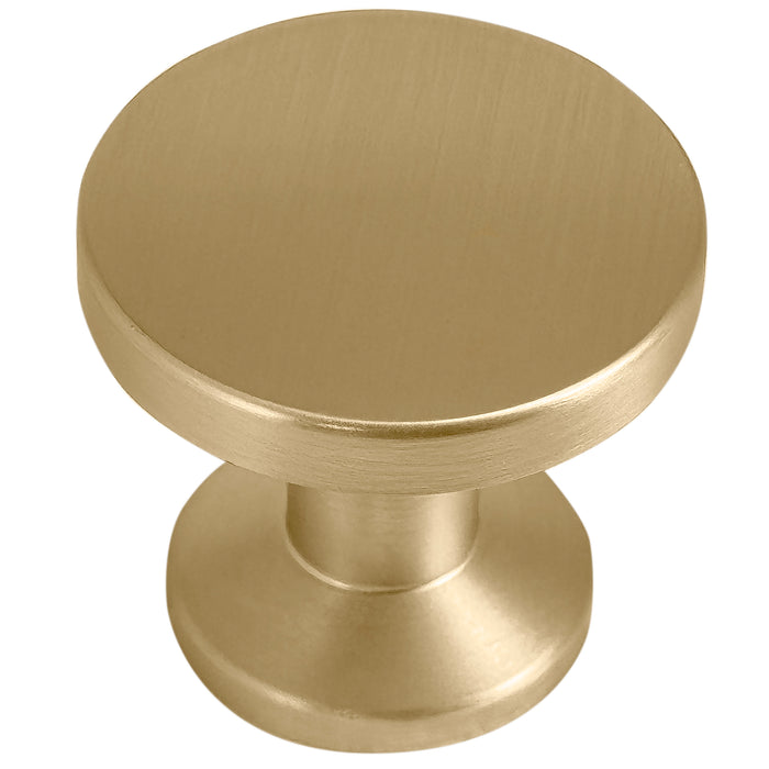 Laurey 13204 Knob - Princeton - Matte Brushed Brass