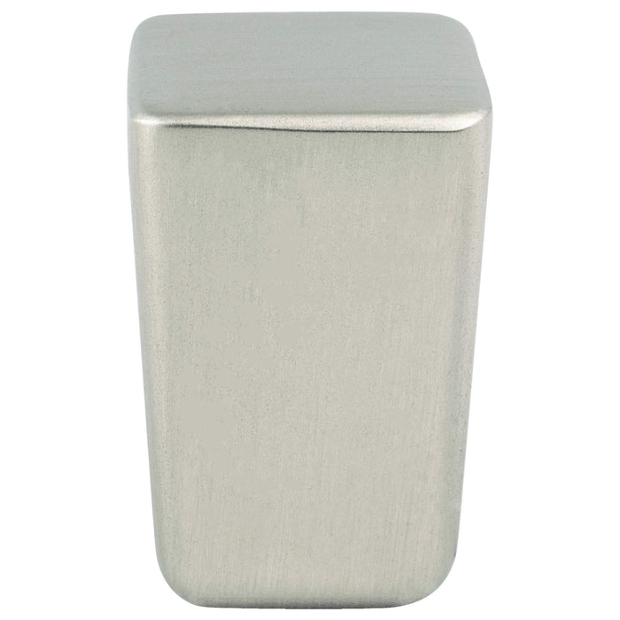 R. Christensen 1333-1BPN-C Mini Brushed Nickel Small Square Knob Brushed Nickel