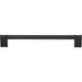 Top Knobs TK3385BLK Newburn 7 9/16" Center to Center Bar Pull Flat Black - KnobDepot