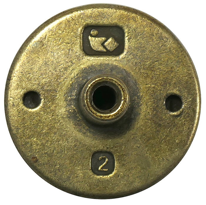 Laurey 15436 1 1/4" First Family Knob-Oak-Light Brass