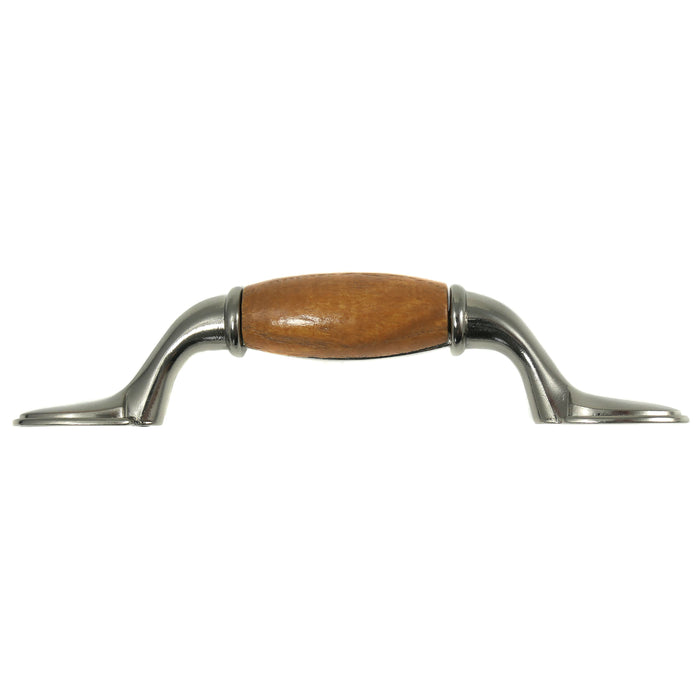 Laurey 15534 3" First Family Pull - Oak-Satin Chrome