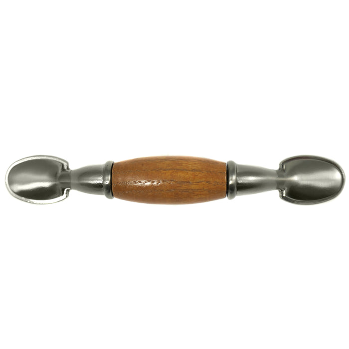 Laurey 15534 3" First Family Pull - Oak-Satin Chrome