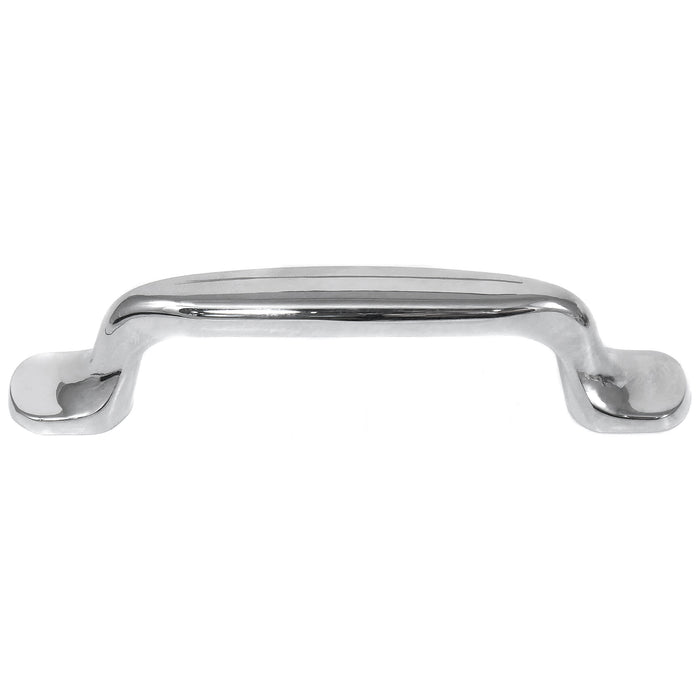 MNG Hardware 17126 128mm Pull - Sutton Place - Polished Chrome