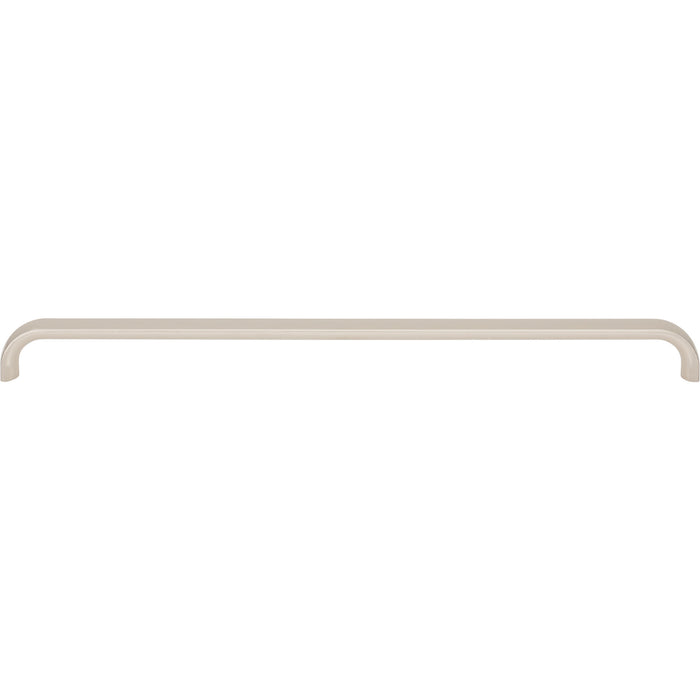 Top Knobs TK3347PN Brockwell 12" Center to Center Bar Pull Polished Nickel - KnobDepot