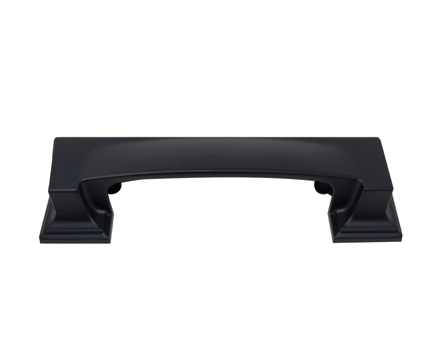 MNG Hardware 17520 Hardware 3"/96mm Cup Pull - Park Avenue - Matte Black