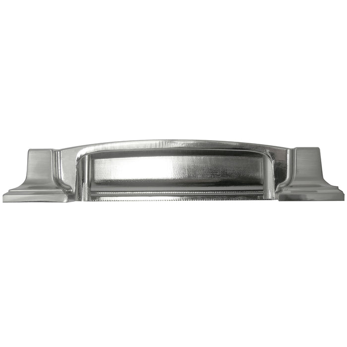 MNG Hardware 17528 3"/96mm Cup Pull - Park Avenue - Satin Nickel