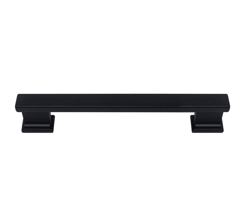 MNG Hardware 17720 Hardware 128mm Pull - Park Avenue - Matte Black