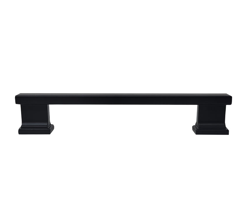 MNG Hardware 17720 Hardware 128mm Pull - Park Avenue - Matte Black