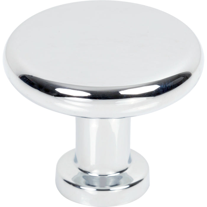 Jeffrey Alexander 410PC Weser Weser 1-3/8" (35mm) Diameter Mushroom Knob Polished Chrome