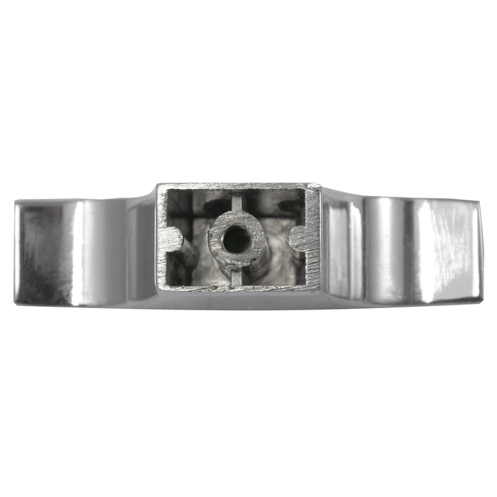 MNG Hardware 18126 Bellagio Long Knob - Polished Chrome/Crystal