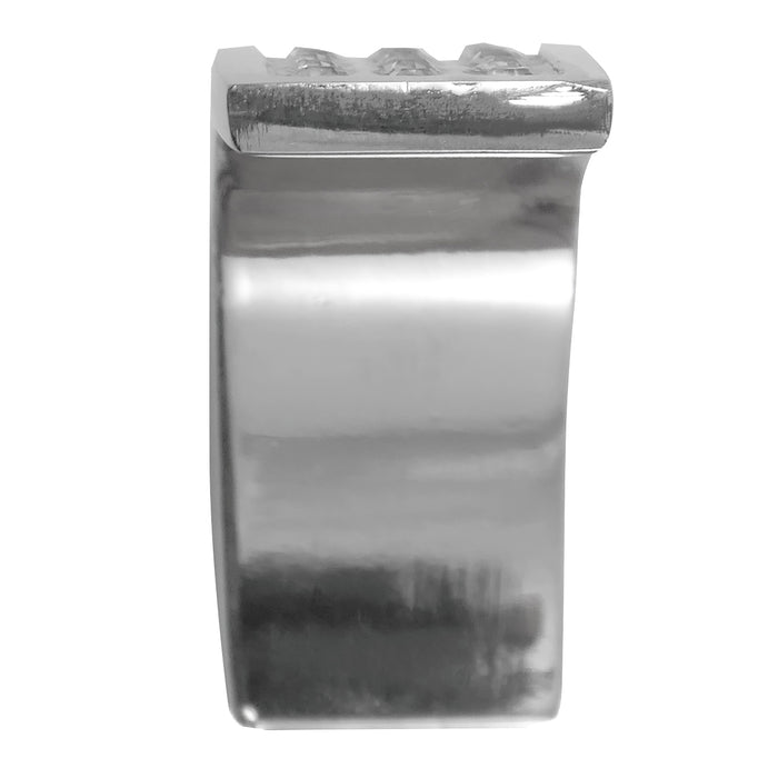 MNG Hardware 18126 Bellagio Long Knob - Polished Chrome/Crystal