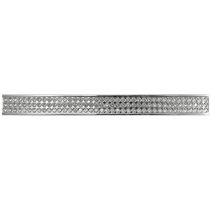 MNG Hardware 18226 96mm Pull - Bellagio - Polished Chrome/Crystal