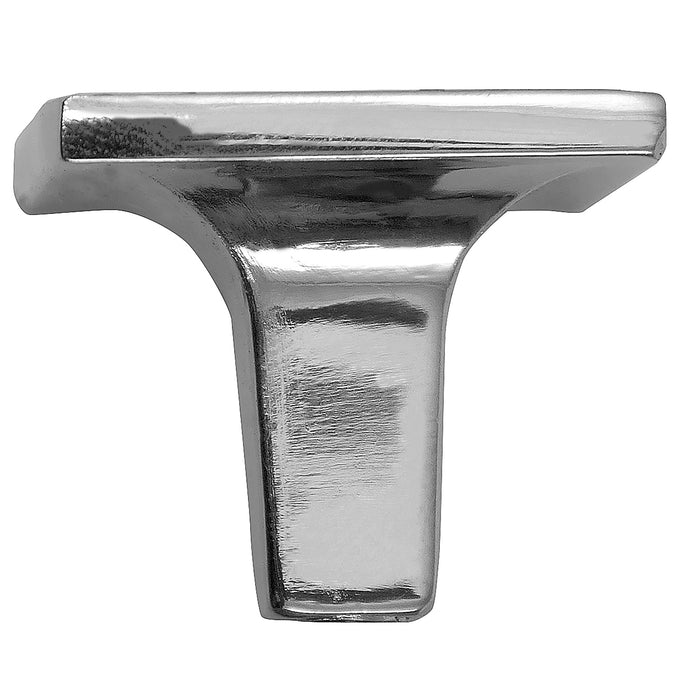 MNG Hardware 18426 Bellagio Square Knob - Polished Chrome/Crystal
