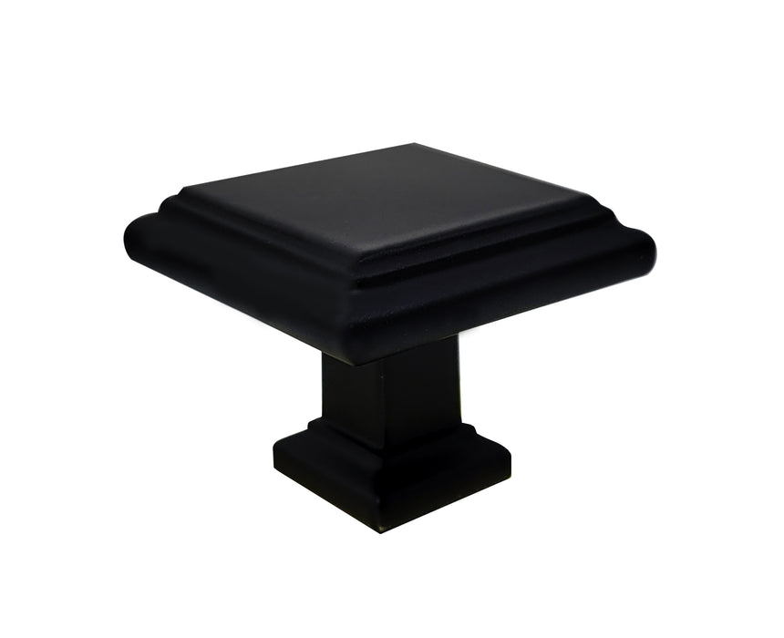 MNG Hardware 19020 Hardware Beacon Hill Knob - Matte Black