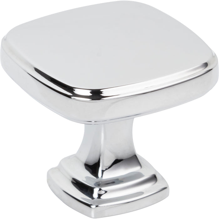 Jeffrey Alexander 782PC Fontana 1-3/8" Length Square Knob Polished Chrome