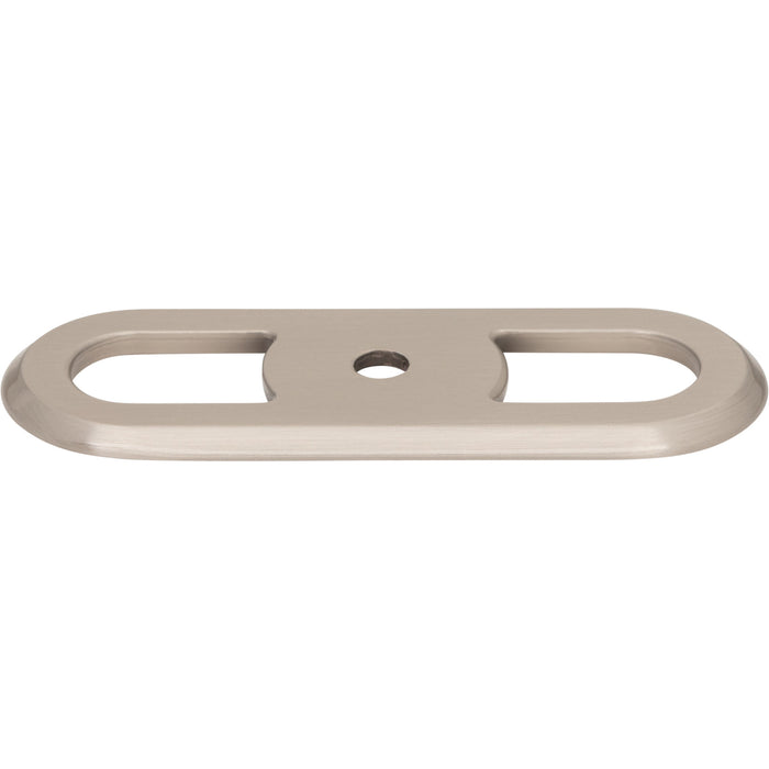 Top Knobs TK3351BSN Brockwell 2 3/4" Center to Center Pull Backplate Brushed Satin Nickel - KnobDepot