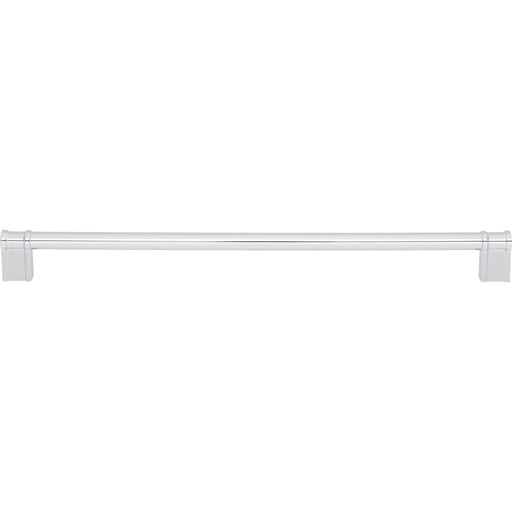 Top Knobs TK3387PC Newburn 12" Center to Center Bar Pull Polished Chrome - KnobDepot